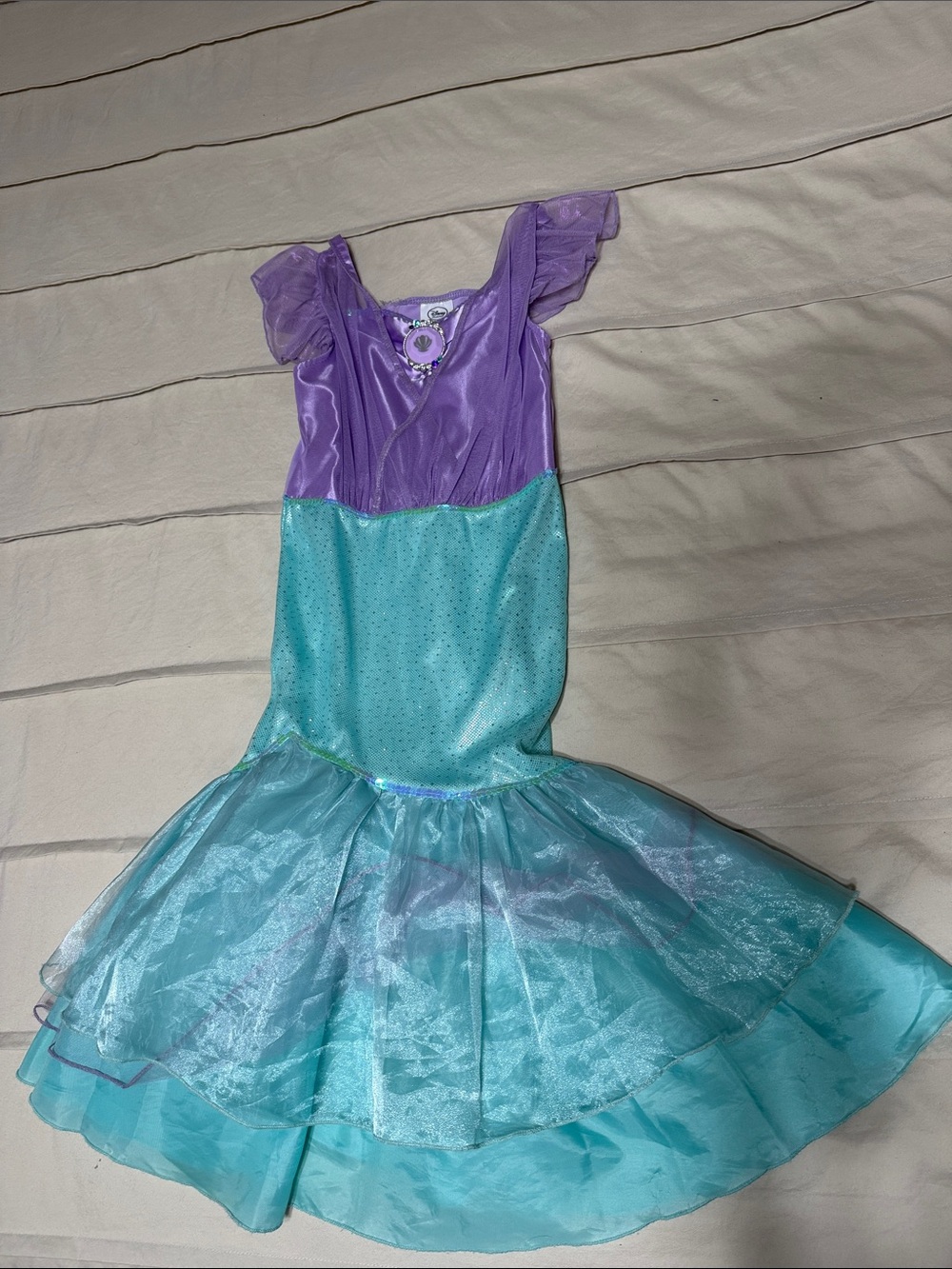 Disney Purple and Aqua Mermaid Dress Costume